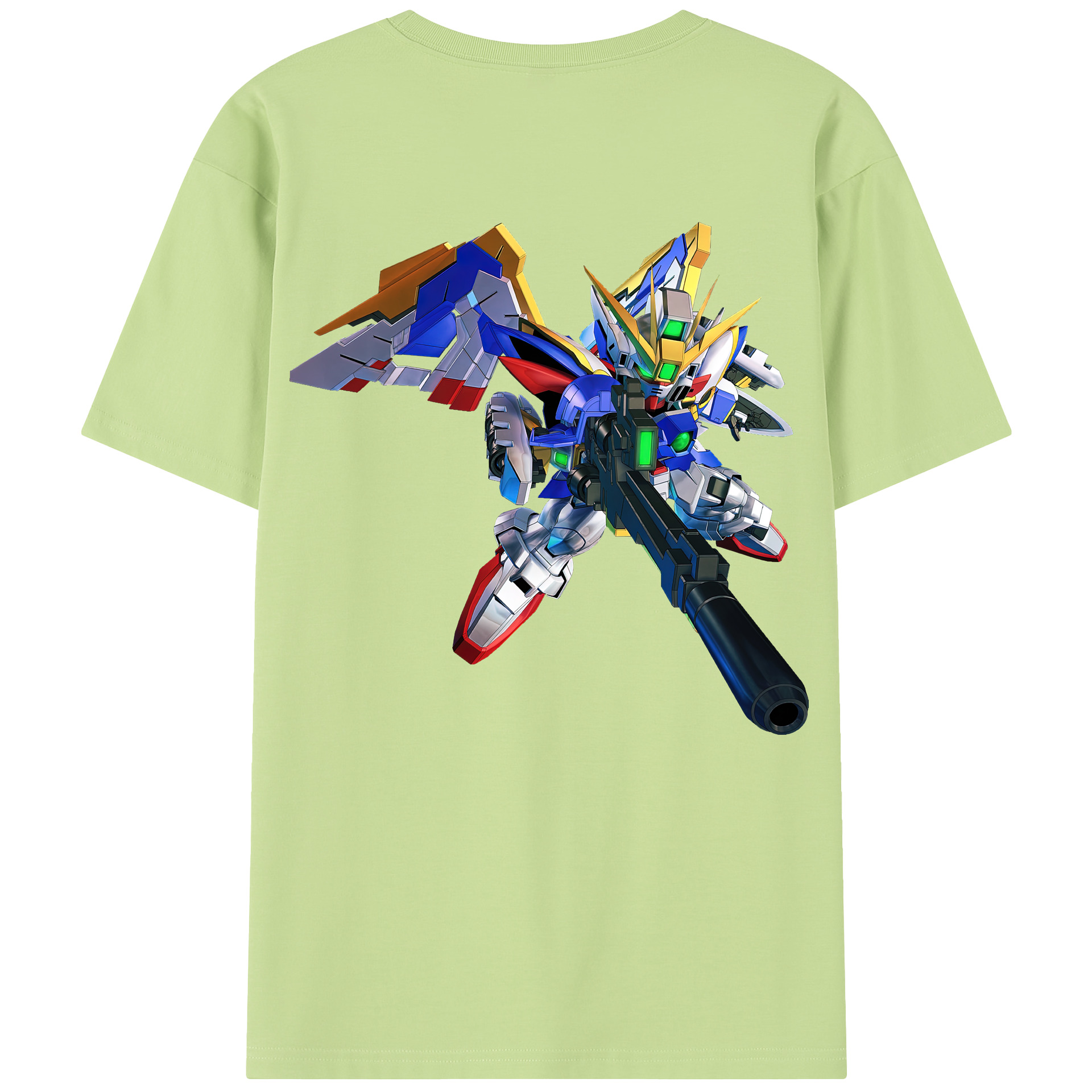 （画像用） 機動戦士ガンダム Mobile Suit Gundam 綿100％半袖Tシャツ（背面プリント）